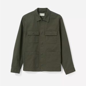 EVERLANE green chore Jacket in medium for sale!